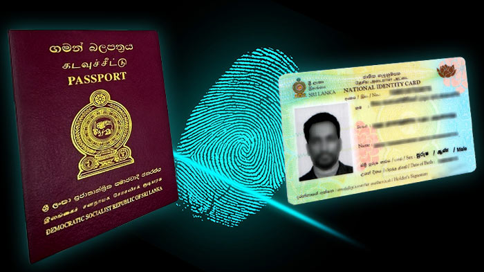 e passport and e nic sri lanka